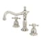 Kingston Brass KS1976BX 8" Widespread Bathroom Faucet, Polished Nickel KS1976BX - alternate 1